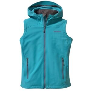 Patagonia Women’s Hooded Guide Vest in Ultramarine Blue Size Large